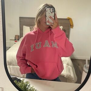 Maui Hawaii pink hoodie
